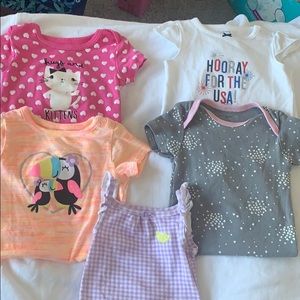 6-9 month old baby onesies